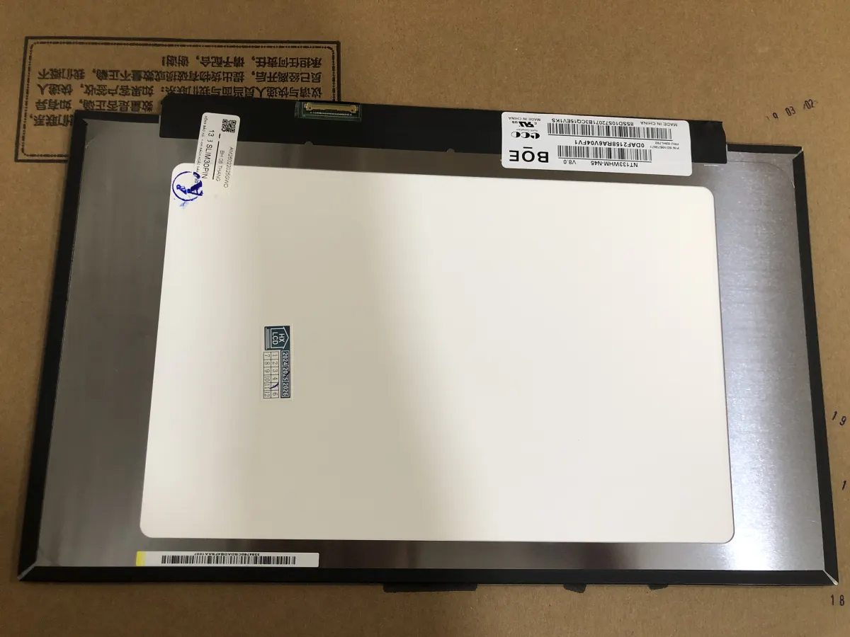 Màn 13.3 SLIM 30 PIN FULL VIỀN mặt sau