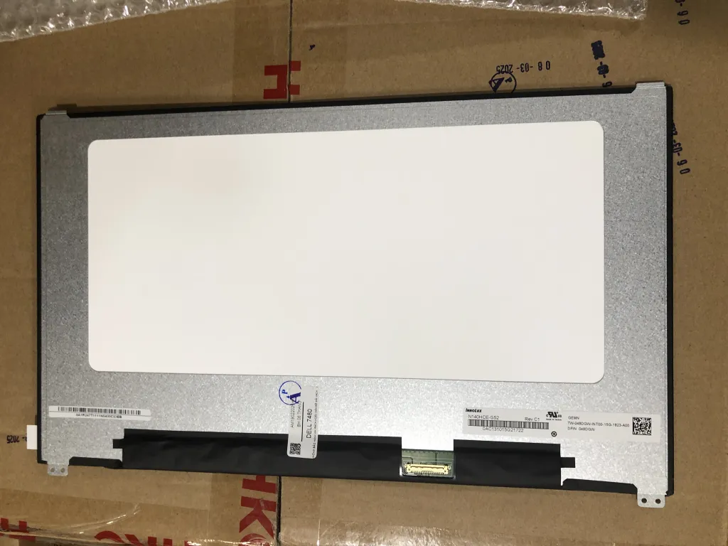 Màn Dell E7480, 14.0 SLIM 30p Full HD 7480, pad dưới, cáp xoay ngược mặt sau