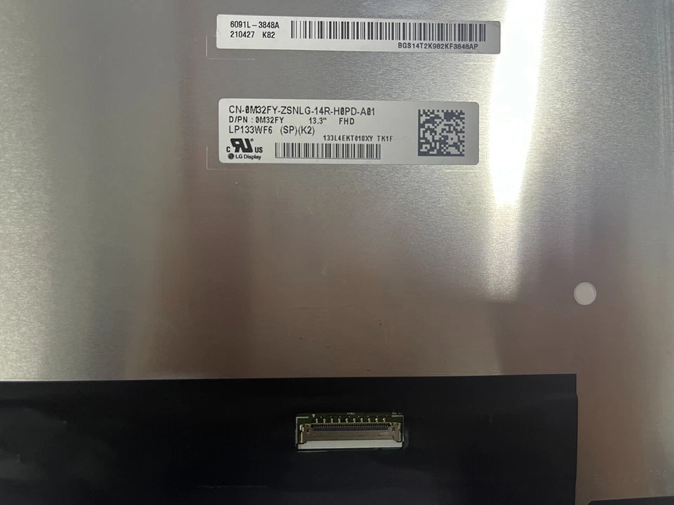 Màn DELL 7300 cảm ứng mặt trước