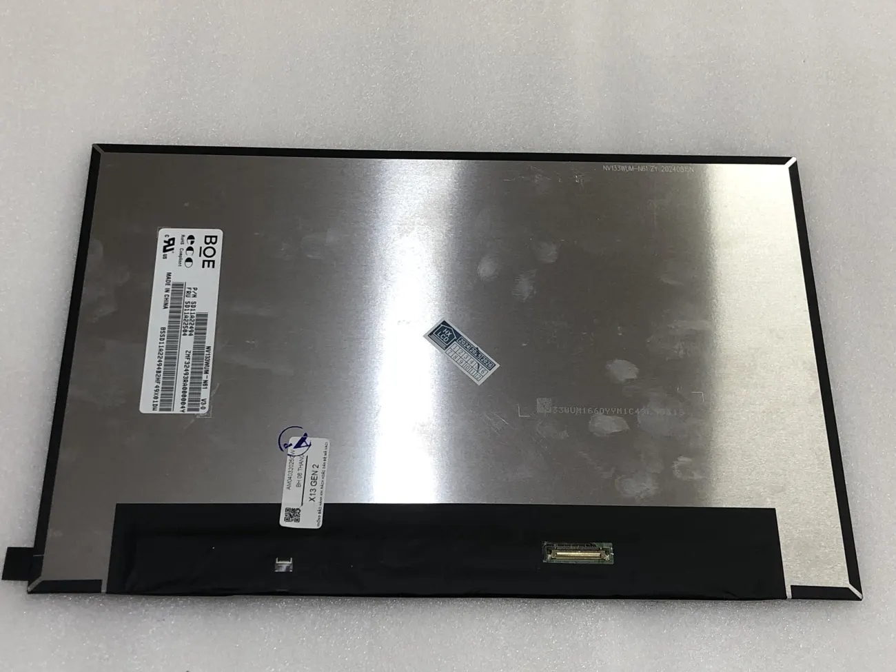 Màn Lenovo X13 GEN 2 mặt sau