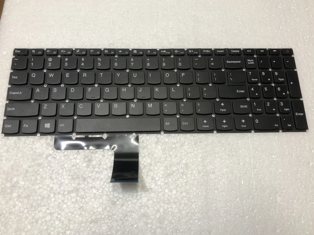 Bàn phím LENOVO IDEAPAD 110-15IBR (CÁP GIỮA) =>IdeaPad 110 Touch-15ACL, 110-15ACL, 110-15AST, 110-15IBR (CÁP GIỮA, CÓ NÚT NGUỒN) mặt trước