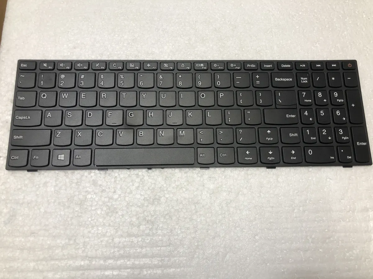 Bàn phím LENOVO IDEAPAD 110-15ISK CÁP GÓC (ZIN) =>IdeaPad 110-15ISK, 110-17ACL, 110-17IKB, 110-17ISK (CÁP GÓC, CÓ NÚT NGUỒN) mặt trước