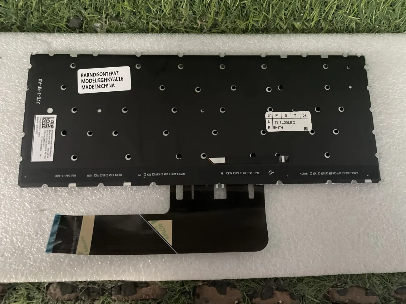 PHÍM LE13ITL05LED Lenovo ThinkBook 13s G2 CÓ ĐÈN YOGA SLIM 7 - 13ITL05 ARE 13s G2 ITL BACKLIT mặt sau