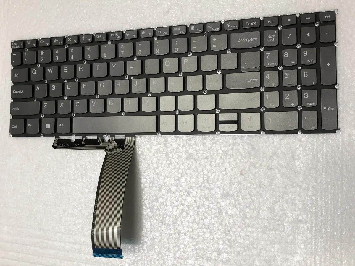 Bàn phím LENOVO IDEAPAD 5 15IIL05 (CÓ ĐÈN) =>Lenovo Ideapad 5 15IIL05, Ideapad 5 15ARE05, Ideapad 5 15ITL05, Ideapad 5 15ALC05, Lenovo ThinkBook 15 G2 ITL mặt trước