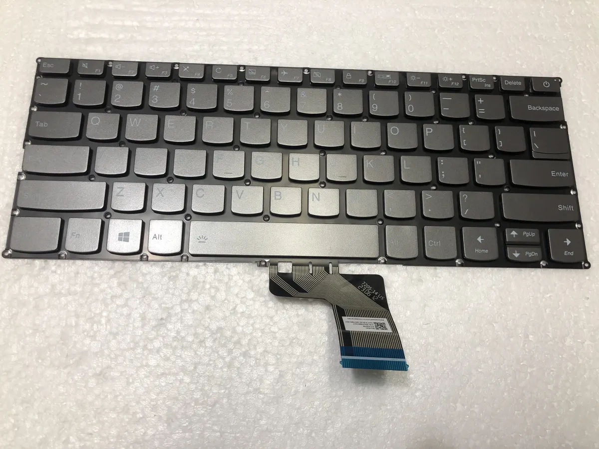 Bàn phím LENOVO IDEAPAD 720S-13IKB (CÓ ĐÈN) *HAI LỖ ỐC GÓC THẲNG* =>IdeaPad 720S-13IKB, 720S-13ISK, 720S-13ARR mặt trước