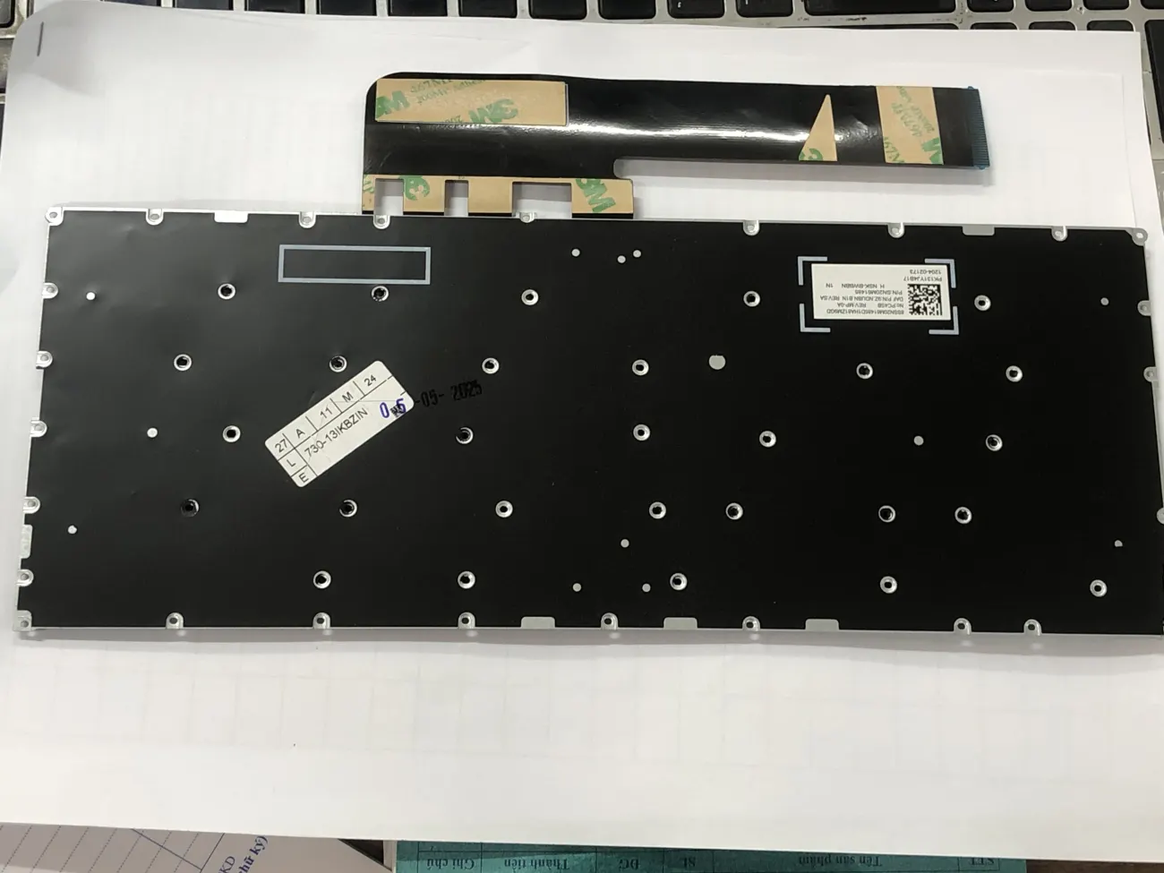 Bàn phím LENOVO YOGA 730-13ISK ZIN (530-14IKB) Thinkbook 14 iil Yoga 530-14ARR, 530-14IKB, 730-13IKB, 730-13IWL, 730-15IKB, 730-15IWL, Yoga C340-14API, C340-14IML, C340-14IWL, C640-13IML, C740-14IML, Flex 6-14ARR, Flex 6-14IKB, Ideapad 530S-14ARR, 530S-14IKB, 5 mặt sau