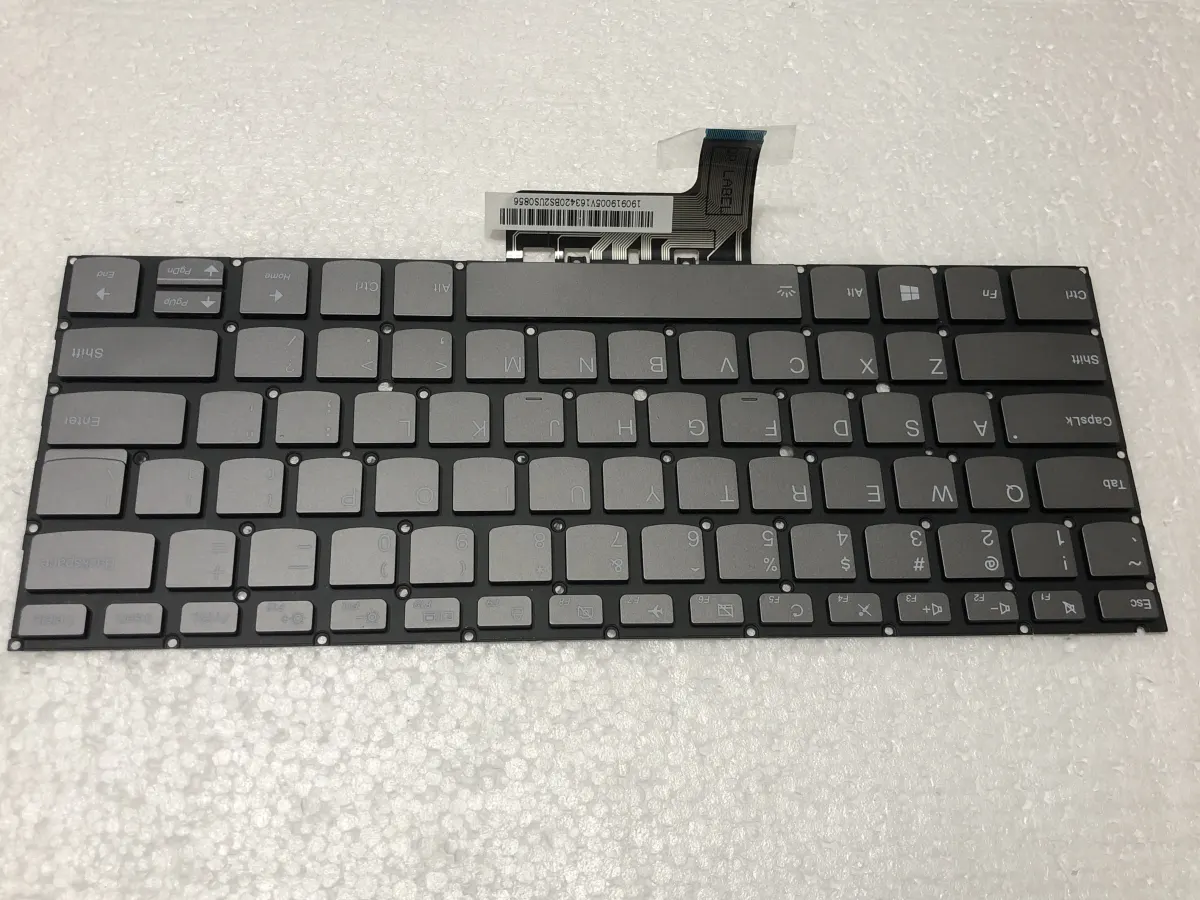Bàn phím Lenovo Yoga C930-13IKB VÀNG CÓ ĐÈN, Yoga 930-13IKB, Glass Yoga 7 Pro-13IKB mặt trước