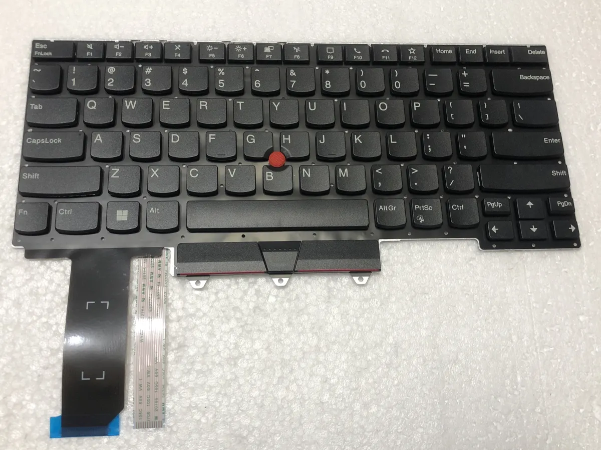 Bàn phím Lenovo E14 GEN 1 2 =Có Chuột Giữa= =>Lenovo Thinkpad E14 Gen 1 (2019) 20RA 20RB, Thinkpad E14 Gen 2 (2020) 20T6 20T7 20TA 20TB mặt trước