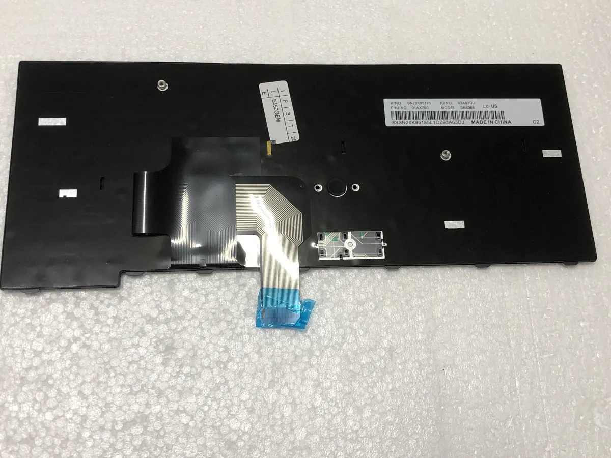 Bàn phím LENOVO E450 =KO CHUỘT GIỮA= => =>Thinkpad E450 E455 E450c E460 E465 W450 mặt sau