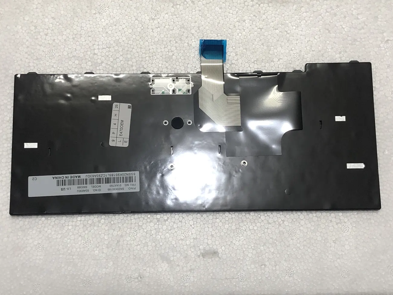 Bàn phím Lenovo ThinkPad Edge E470 ( KHÔNG CHUỘT GIỮA ) E470c E475 mặt sau