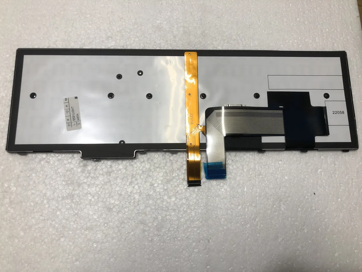 Bàn phím LENOVO E540 E531 =CÓ CHUỘT GIỮA= (CÓ ĐÈN,) =>Edge E531 E540, Thinkpad W540 W541 T540P T550 T560 P50s P70s L540 L560 L570 mặt sau