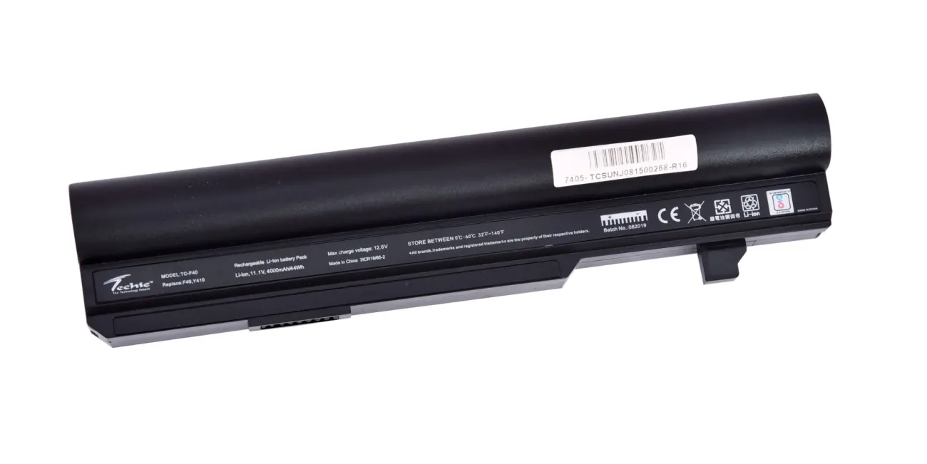 Pin LENOVO F40 Y410 -6cell mặt trước