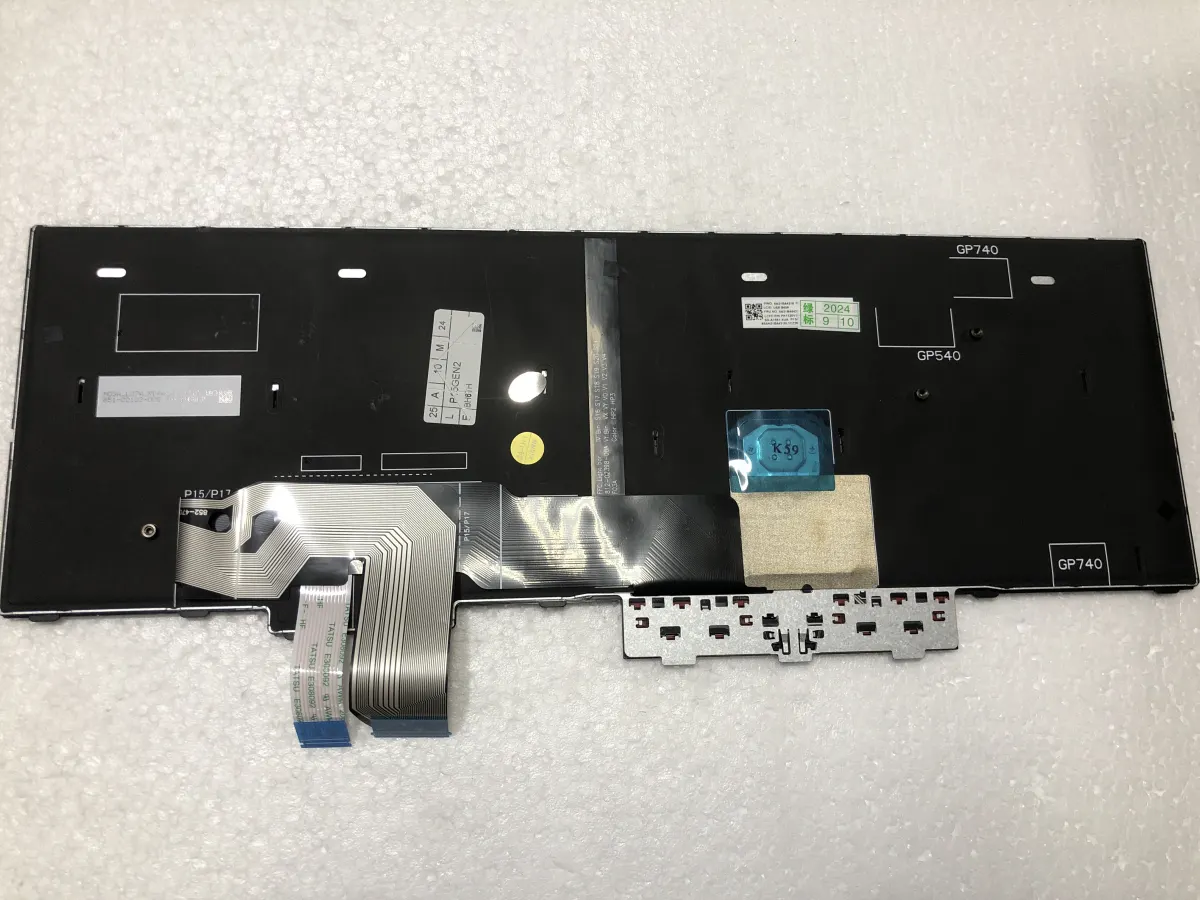 Bàn phím Lenovo Thinkpad P15 Gen 2  CÓ ĐÈN (Type 20YQ 20YR), Thinkpad T15G Gen 2, L15 gen 2 (Type 20YS 20YT), Thinkpad P17 Gen 2 (20YU 20YV) mặt sau