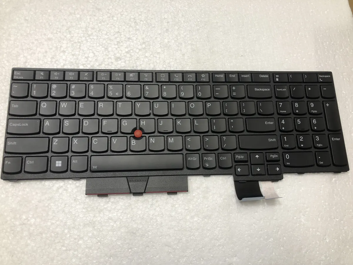 Bàn phím Lenovo Thinkpad P15 Gen 2  CÓ ĐÈN (Type 20YQ 20YR), Thinkpad T15G Gen 2, L15 gen 2 (Type 20YS 20YT), Thinkpad P17 Gen 2 (20YU 20YV) mặt trước