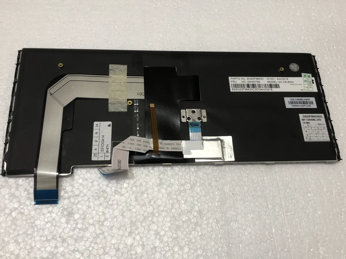 Bàn phím LENOVO YOGA 14 (BH 6TH) - Thinkpad S3, Yoga 14 Yoga 460 mặt sau