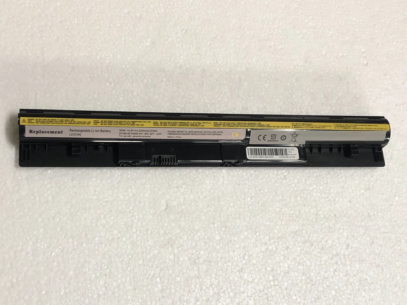 Pin LENOVO S400 OEM mặt trước