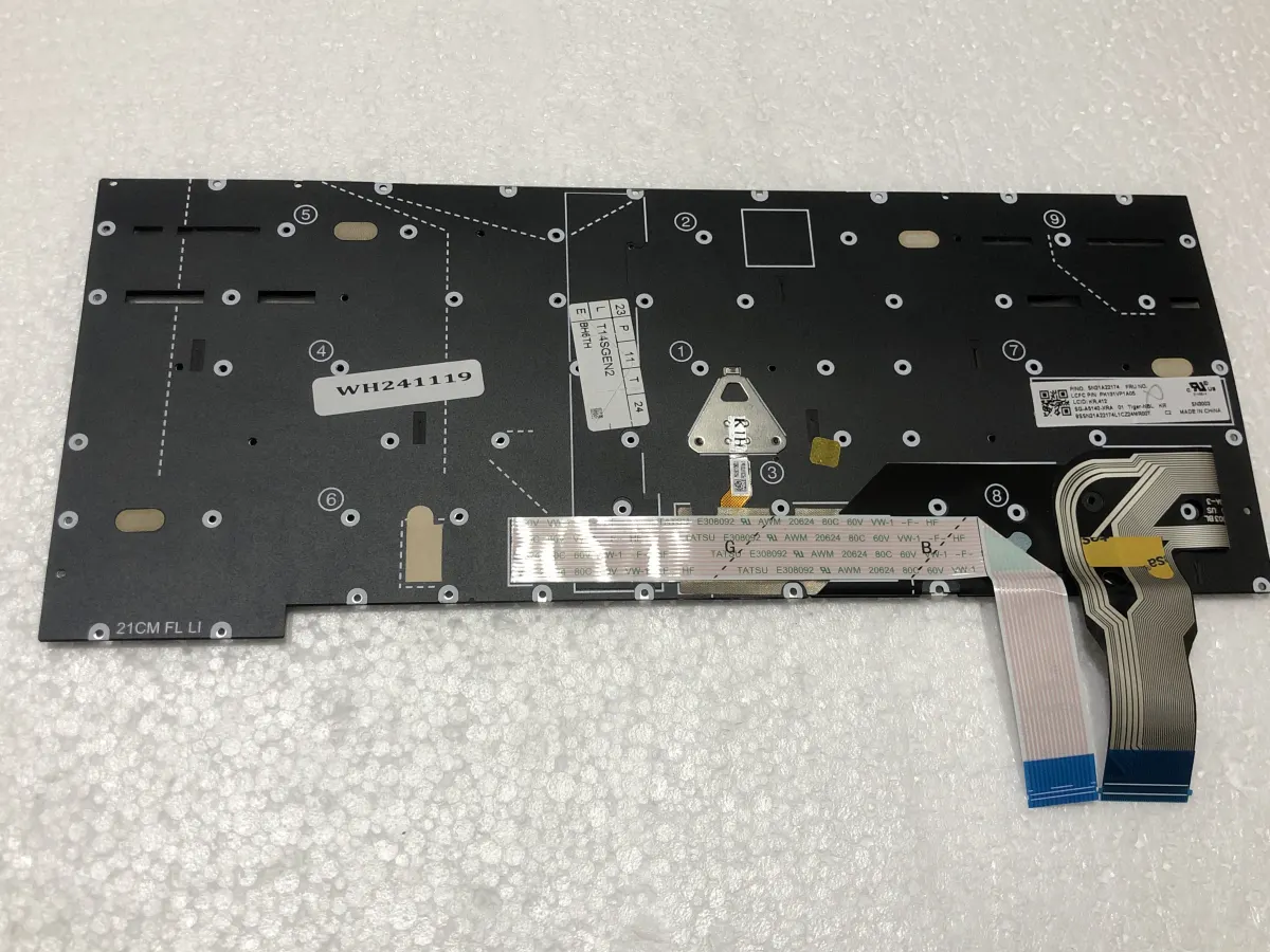 Bàn phím Lenovo Thinkpad T14s Gen 2 20WM 20WN 20XF 20XG mặt sau