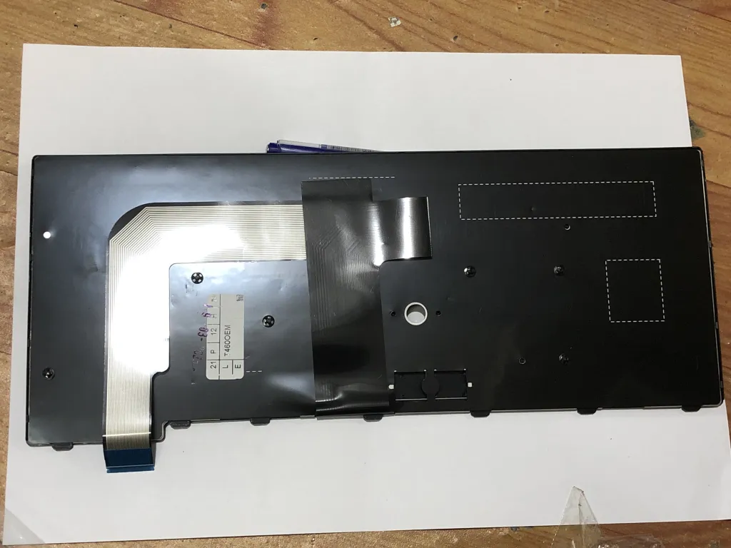 Bàn phím LENOVO ThinkPad T460p T460s T470S T470P OEM ( KO CHUỘT GIỮA ) mặt sau