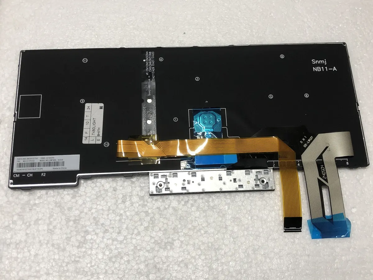 Bàn phím LENOVO T14 GEN 1 2/E480 T480S =CÓ CHUỘT GIỮA= (CÓ ĐÈN,) *PHÍM RỜI/CÓ KHUNG* =>Lenovo Thinkpad Edge E480 E485 E490 E495 T480s T490 T495 L380 L480 L490, Thinkpad Edge E480 E485 E490 E495 T480s T490 T495 L380 L480 L490 = Thinkpad T14 Gen 1 2, Thinkpad P mặt sau