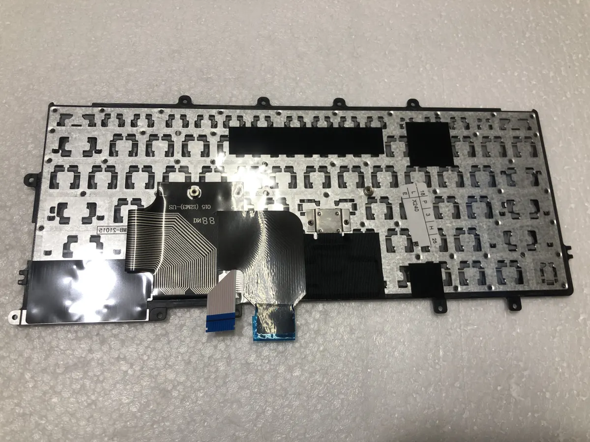 Bàn phím LENOVO X240 =CÓ CHUỘT GIỮA= => =>Thinkpad X240 X240s X250 X260 X270, 04Y0910 mặt sau