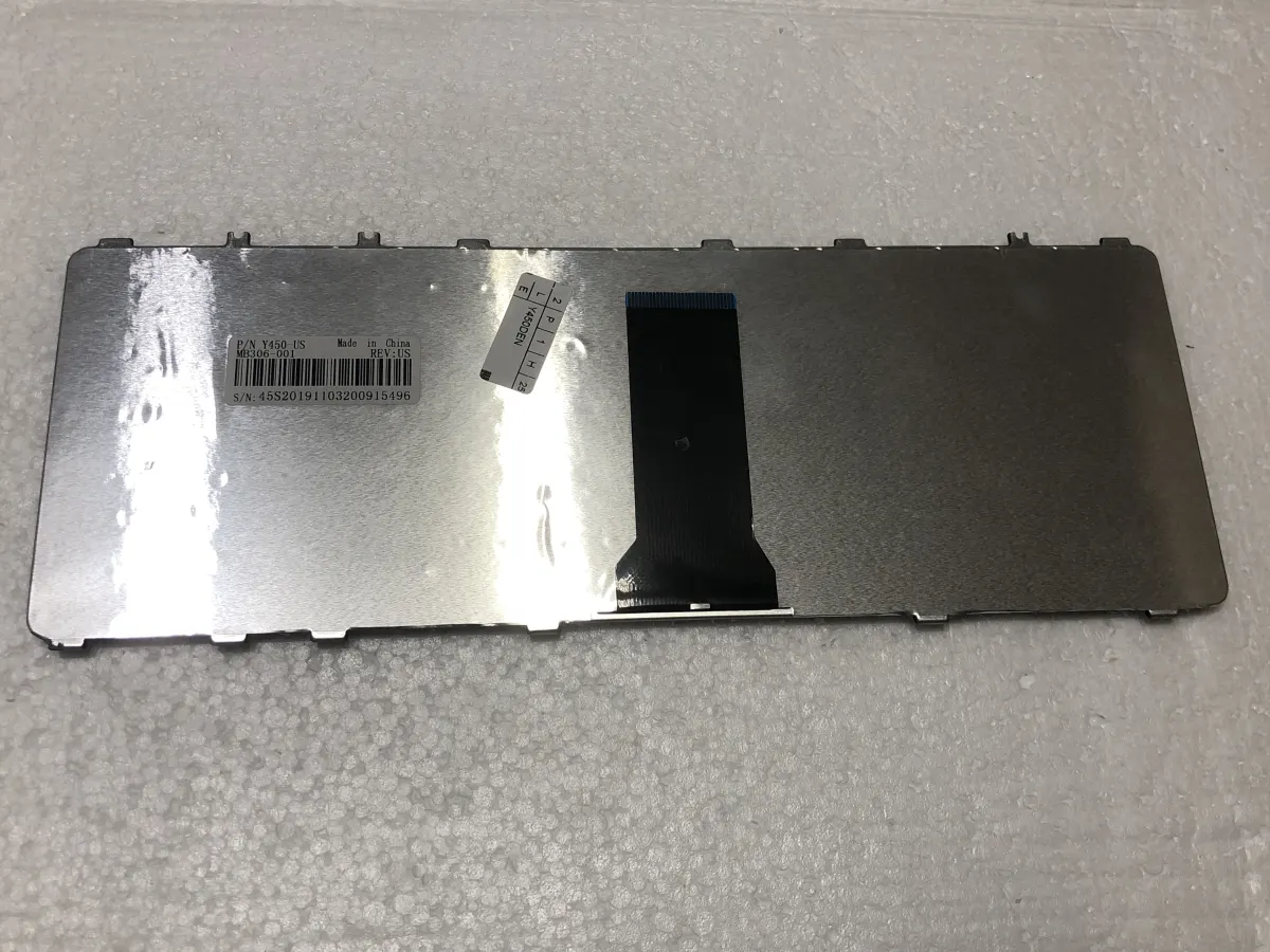 Bàn phím LENOVO Y450 ĐEN =>Ideapad V460 Y450 B460 Y460 Y450A Y450G Y550 Y560 (Đen) mặt sau