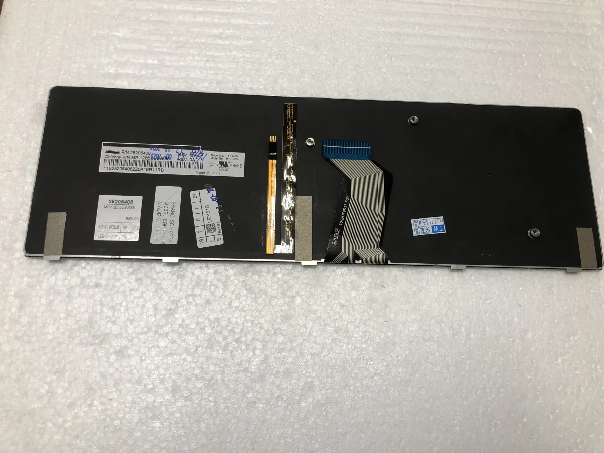 Bàn phím LENOVO IDEAPAD Y510P (CÓ ĐÈN) =>IdeaPad Y500 Y500N Y510P Y590 mặt sau