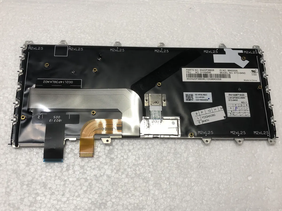 Bàn phím Lenovo ThinkPad S1 Yoga 260 Yoga 370 X380 Yoga mặt sau