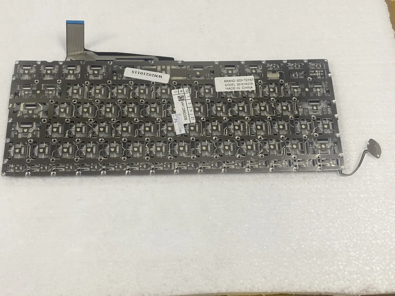 Bàn phím MACBOOK A1286 (2008) =>Pro 15 mặt sau