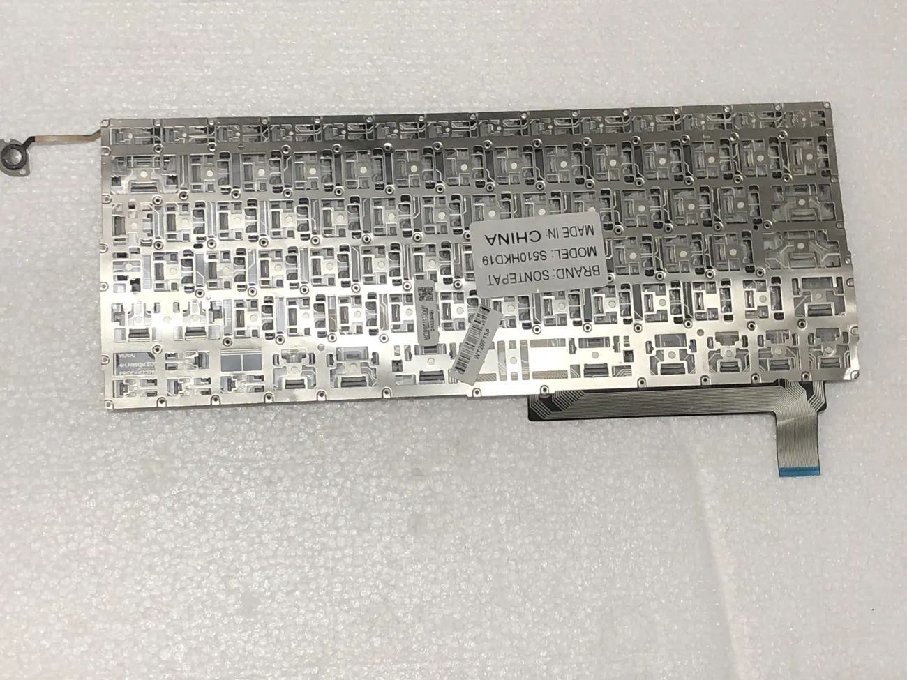 Bàn phím MACBOOK A1286 uk mặt sau