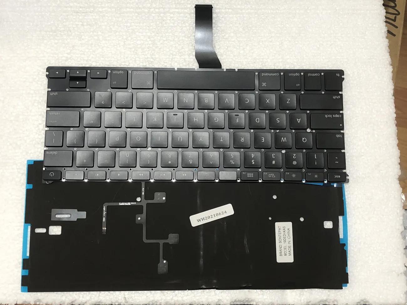 Bàn phím MACBOOK A1369 Led  Air 13" A1369 2011, Air 13" A1466 2012 2013 2014 2015 2016 2017 mặt trước
