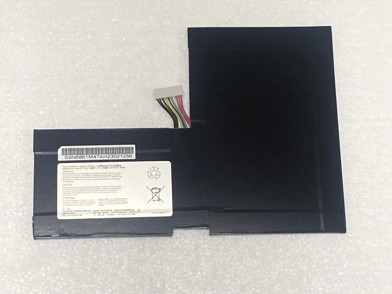PIN MSI GS60 BTY-M6F (ZIN) - 3 CELL - MSI GS60 PX60 2PC 2PE 2PL 2QD 2QC 2QE 6QC 6QE, MS-16H2, BTY-M6F mặt trước