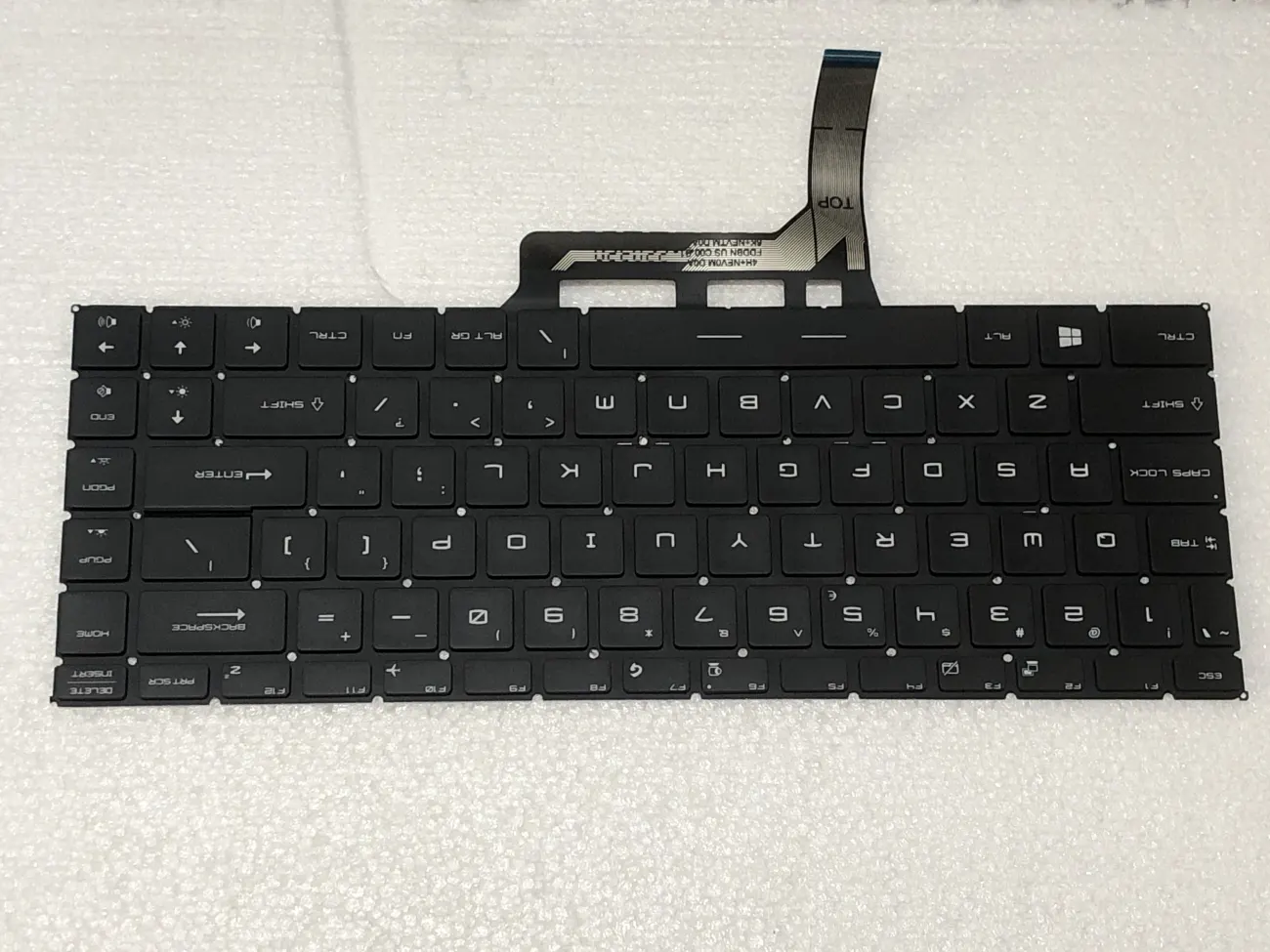 Bàn phím MSI GS65 (LED ARGB, *SOCKET CÀI* - GS65 Stealth GS65VR MS-16Q2, GF63 Thin 10SCXR MS-16R4 mặt trước