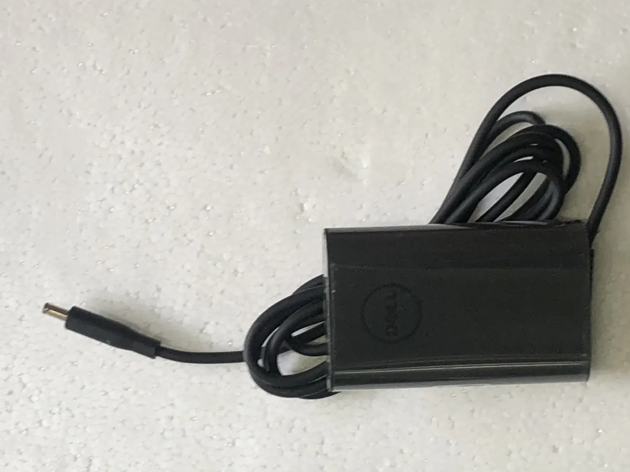 Sạc Dell 19.5v-2.31A 45W hình BẦU DỤC,Oval ZIN mặt sau