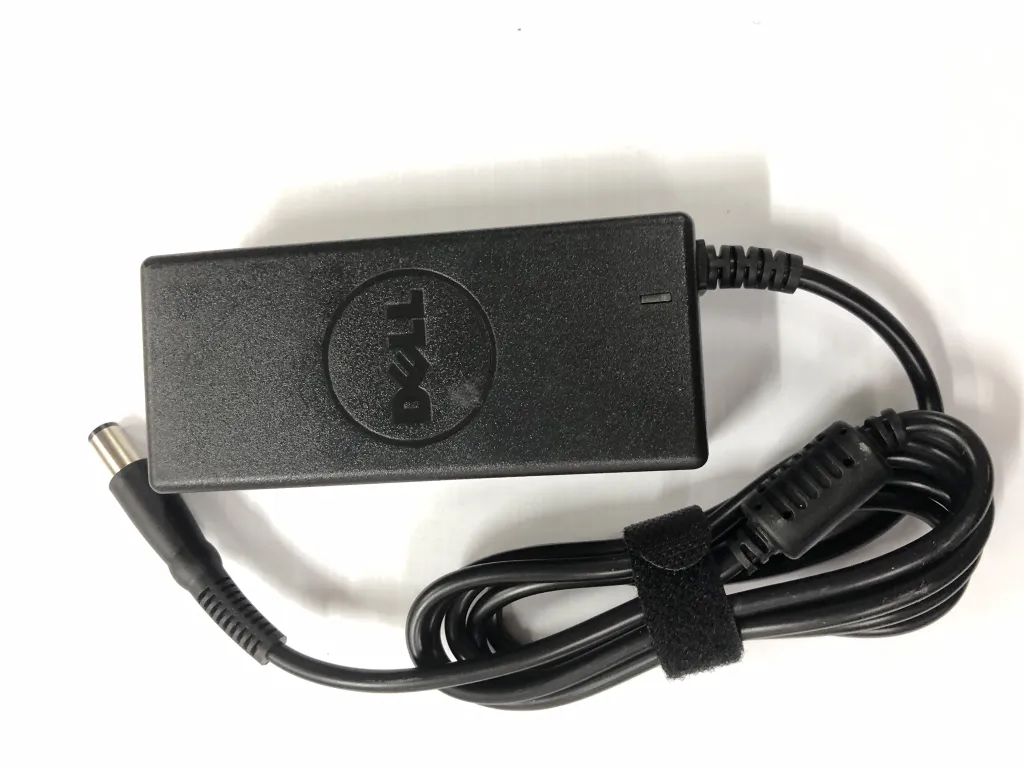 Sạc Dell 19.5v-3.34A 65W chân KIM TO ZIN mặt sau