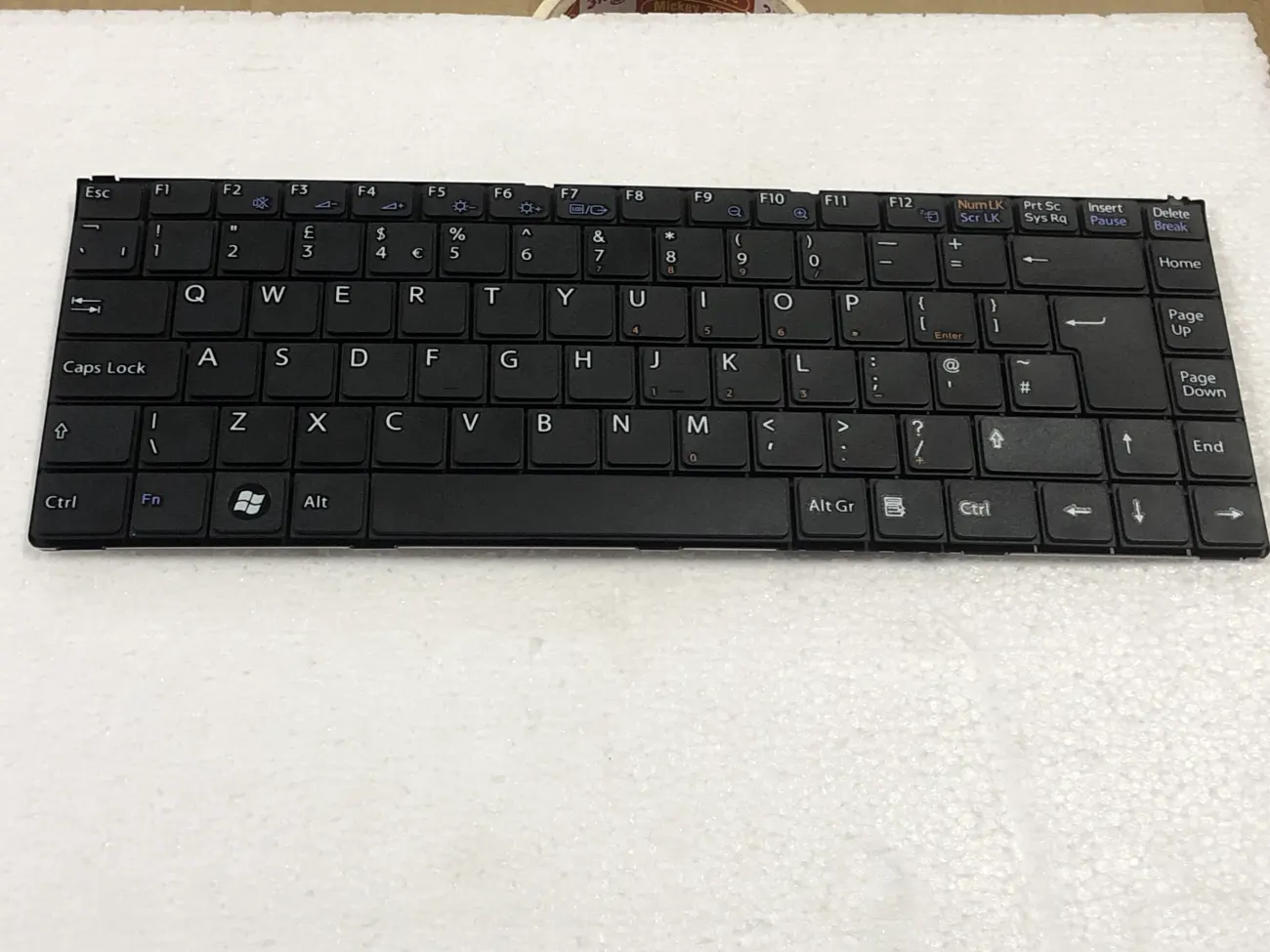 Bàn phím SONY N =>VGN-N mặt trước