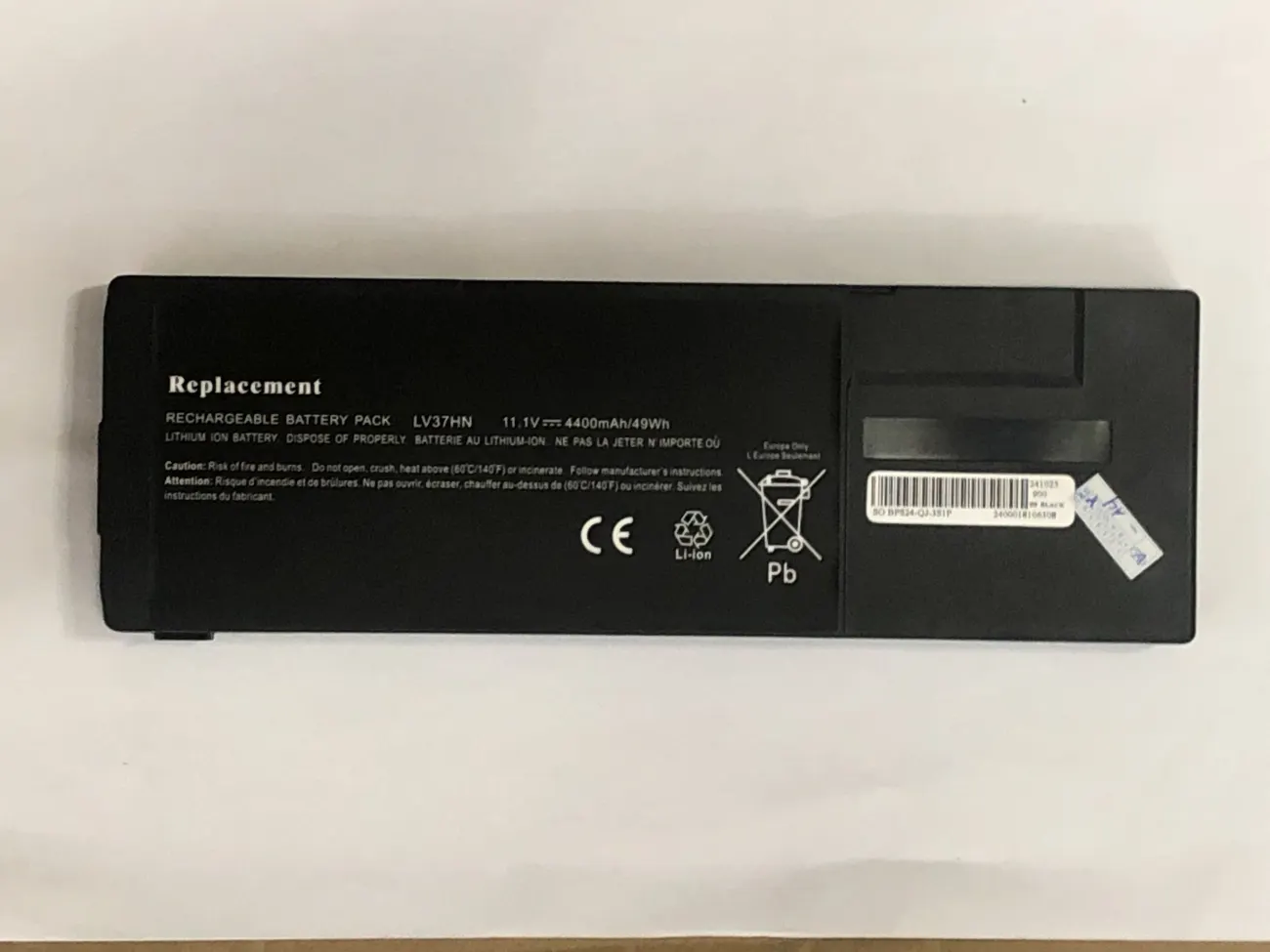 Pin Sony S24 oem mặt trước