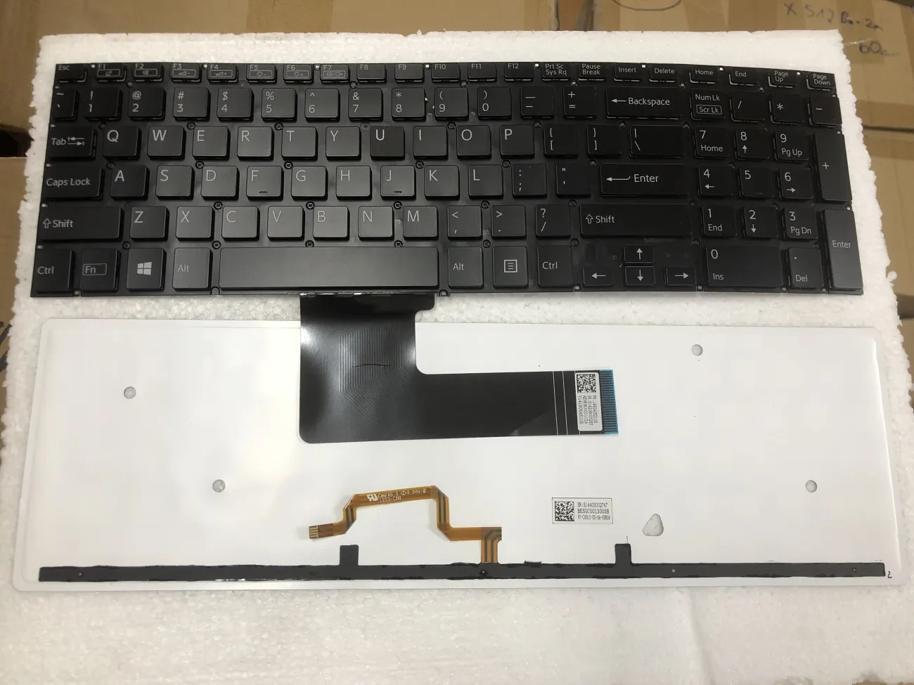 Bàn phím SONY SVF15 DEN CÓ ĐÈN mặt trước