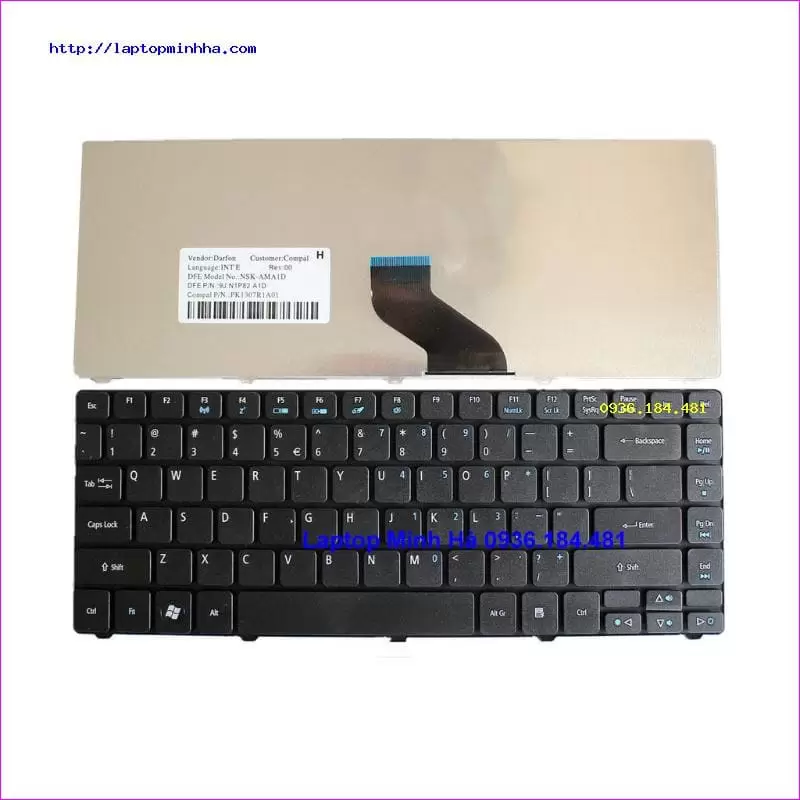 bàn phím dùng cho laptop Acer Aspire 4540 4540G