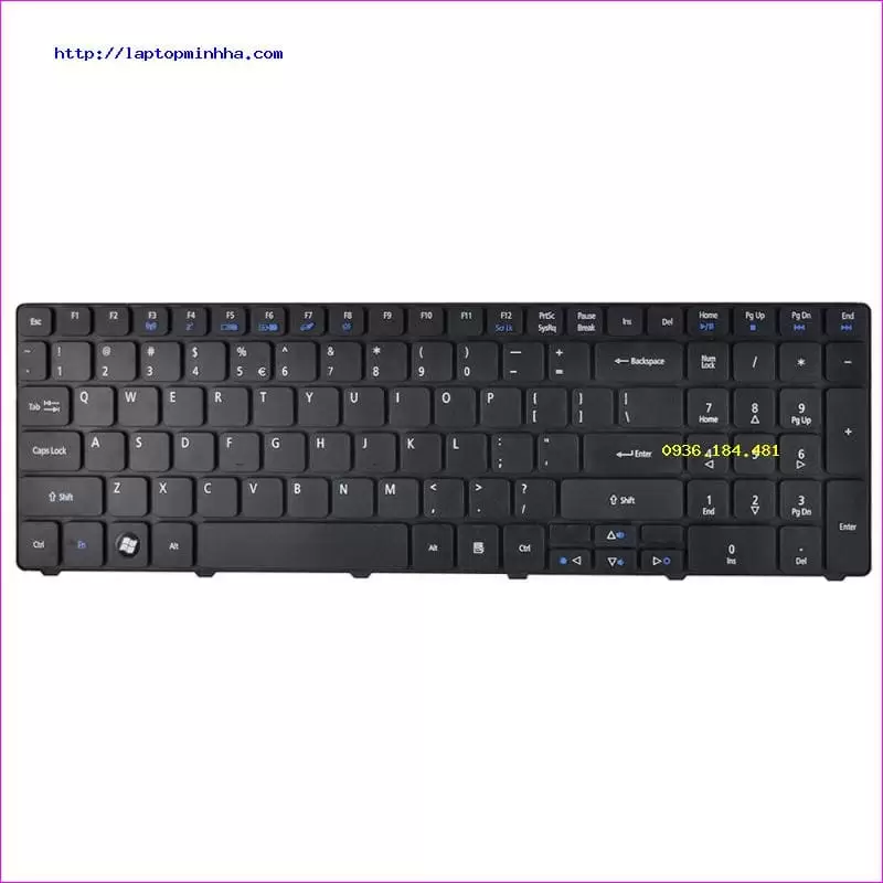 Bàn phím dùng cho laptop Gateway NV51B