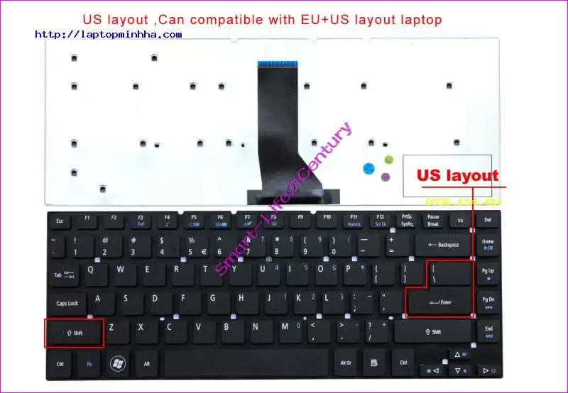 Bàn phím dùng cho laptop Acer Aspire E5-411 e5-411g