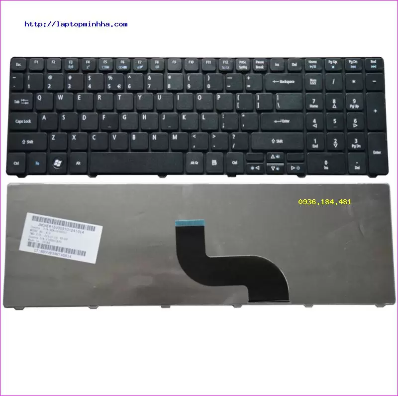 Bàn phím dùng cho laptop Acer Aspire 8942 8942G