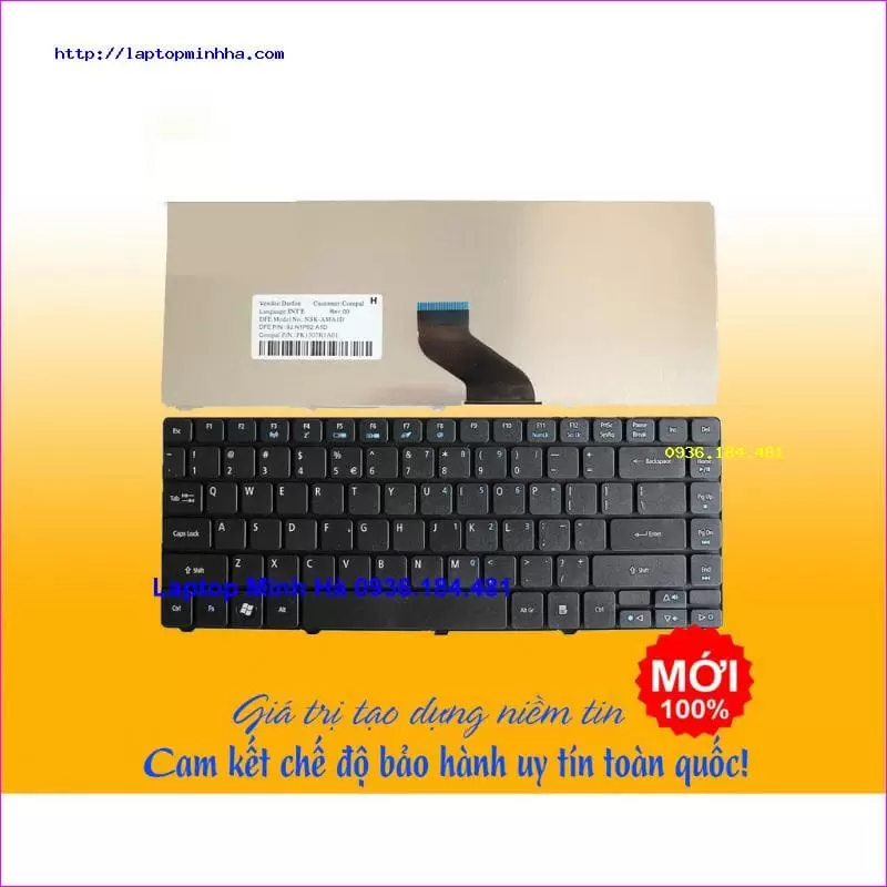 bàn phím dùng cho laptop Acer Aspire 4553