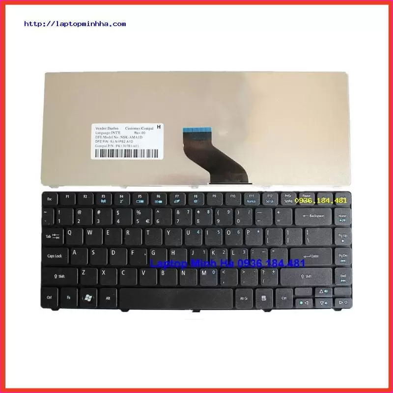 bàn phím dùng cho laptop Acer Aspire 4733 4733Z