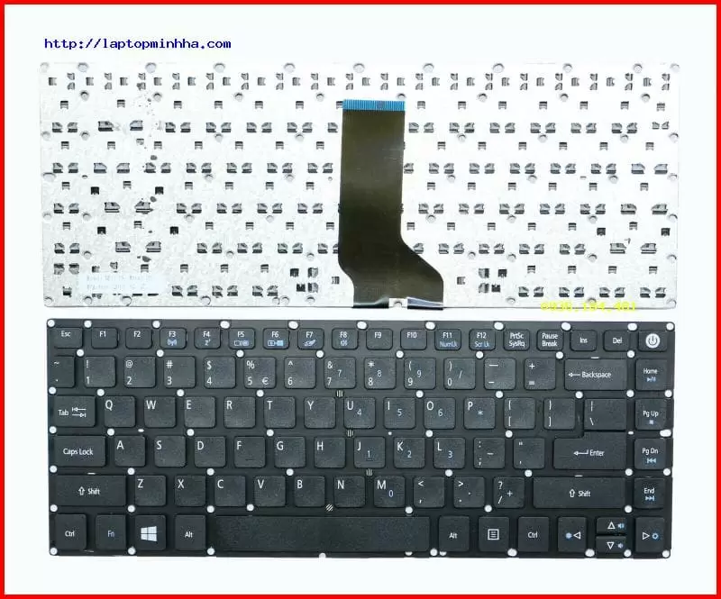 Bàn phím dùng cho laptop Acer Aspire E5-452