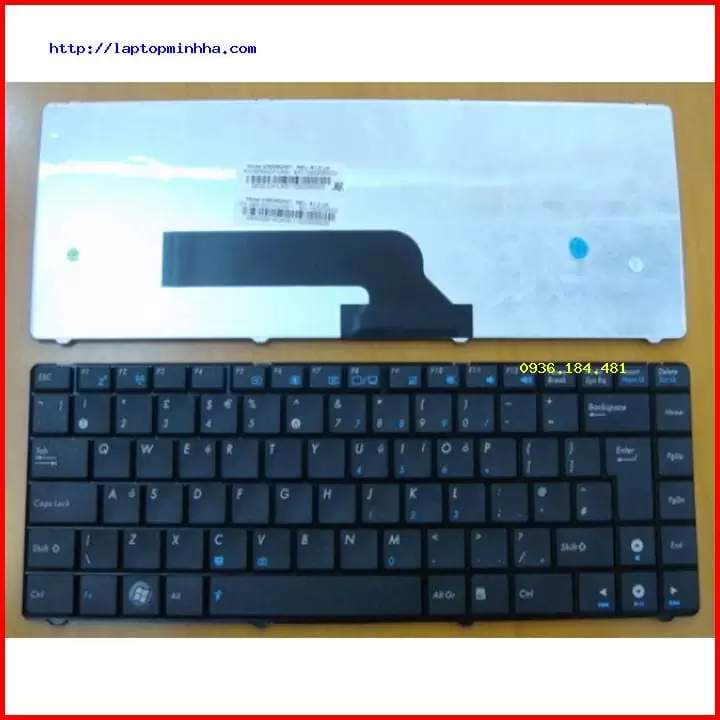 Bàn phím laptop Asus K401N K40IN X8AIN X8AC K40AB A41I X8AIP