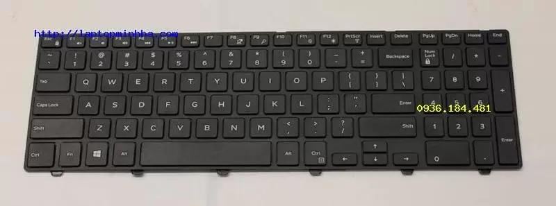 Bàn phím dùng cho laptop Dell Inspiron 3552