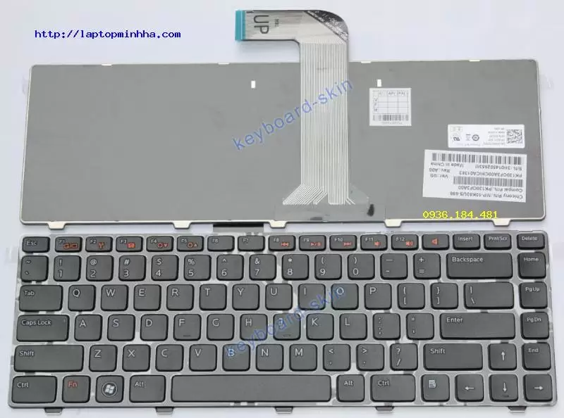 Bàn phím laptop Dell Inspiron 7520