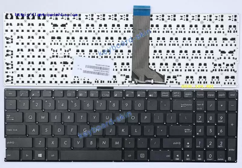 Bàn phím dùng cho laptop Asus F555 F555U F555UA F555L F555LA