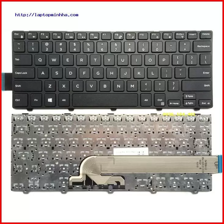 Bàn phím dùng cho laptop Dell Inspiron 3446