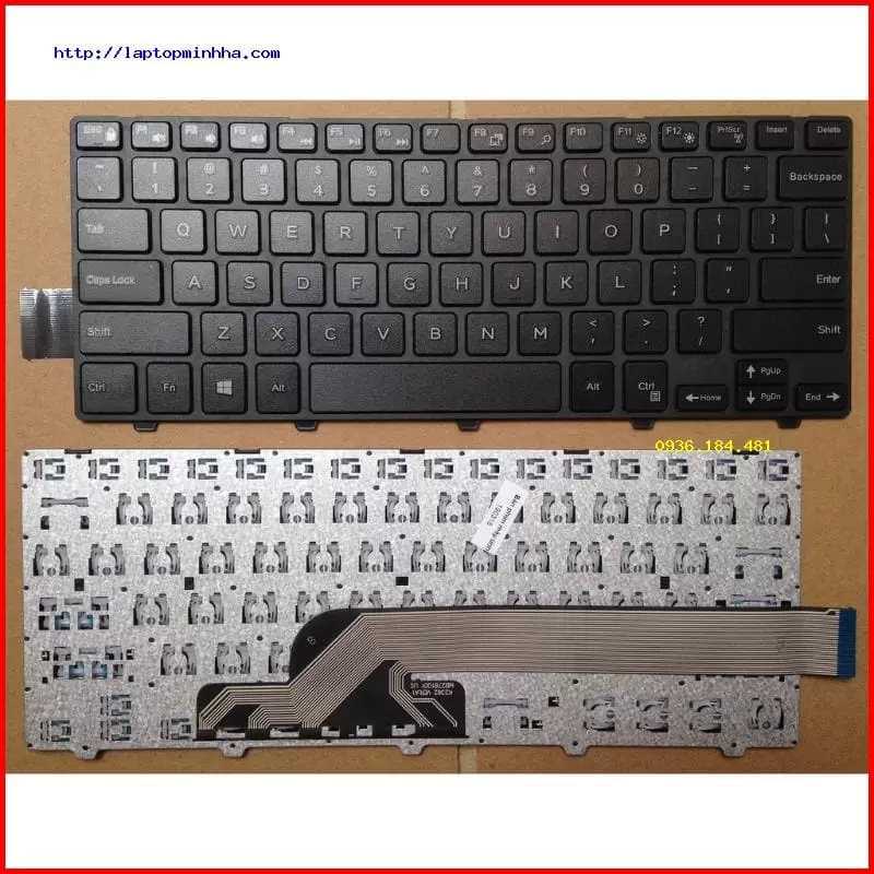 Bàn phím dùng cho laptop Dell Inspiron 5452